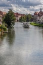 Regnitz in Bamberg Royalty Free Stock Photo