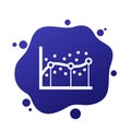 regression analysis icon for apps and web