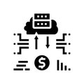 regtech electronic equipment glyph icon vector illustration