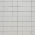 Regular arrangement of smooth square white tiles