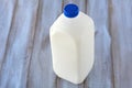 Regular bottle of gallon of cow milk Royalty Free Stock Photo