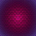 Regular centered octagons hexagons and square pattern violet and purple convex and shining