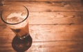 A basic glass of iced coffee with milk