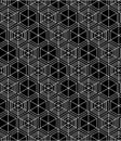 Regular contrast textured endless pattern with cubes, continuous