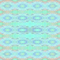 Regular ellipses pattern turquoise purple and orange centered