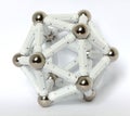 A regular icosahedron Royalty Free Stock Photo
