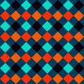 Regular rectangle structure seamless pattern