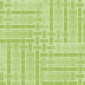 Regular rectangles and stripes pattern light green beige shifted netting