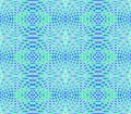Regular seamless ellipses pattern turquoise blue purple