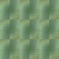 Regular shifted square pattern in green, gray and brown shades