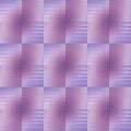 Regular shifted square pattern in pink, violet and purple shades.