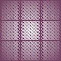 Regular squares pattern with oval elements silver gray and purple centered and blurred