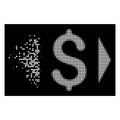 Bright Sparkle Pixel Halftone Regulate Price Icon