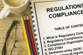 Regulation Compliance to a law or specification to local authority