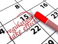 Regulations take effect on calendar