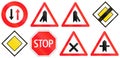 Regulatory road signs used in Switzerland