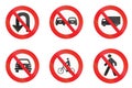 Regulatory signs used in Uruguay