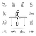 rehabilitation icon. medicine icons universal set for web and mobile