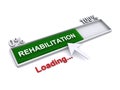 Rehabilitation loading Royalty Free Stock Photo