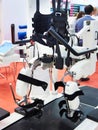 Rehabilitation robotic complex for restoration of walking skills