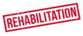 Rehabilitation rubber stamp Royalty Free Stock Photo