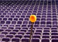 Rehearsal microphone on stage