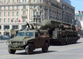 Rehearsal of military parade in Moscow