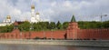 Rehearsal of military parade on Red Square, Moscow Royalty Free Stock Photo