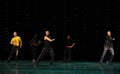 The rehearsal scene-Austria Dance of the world Royalty Free Stock Photo