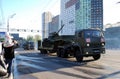 Rehearsal before Victory Day parade for May 9.