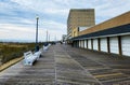 Rehoboth Beach Boardwalk, DE Royalty Free Stock Photo