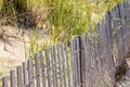 Rehoboth Beach Delaware, safety fence Royalty Free Stock Photo