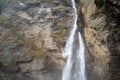 Reichenbach Falls, The famous beautiful waterfall on mountain and the end scene of Sherlock Holmes Royalty Free Stock Photo