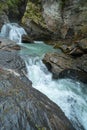 Reichenbach Waterfall. Upper part of the Reichenbach Falls Royalty Free Stock Photo