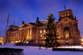 Reichstag weihnachten berlin