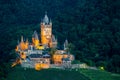 Reichsburg Cochem in the Moselle Valley, Germany Royalty Free Stock Photo