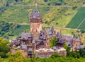 Reichsburg Cochem on the River Moselle Royalty Free Stock Photo
