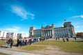 Reichstag Berlin Royalty Free Stock Photo