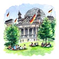 Reichstag in Berlin, Germany