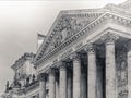 Reichstag building in Berlin, architectural