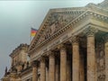 Reichstag building in Berlin, architectural