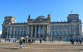 The Reichstag building in Berlin