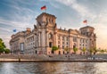 The Reichstag building in Berlin: German parliament