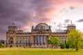 The Reichstag building in Berlin, Germany Royalty Free Stock Photo