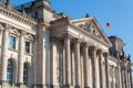 Reichstag building, seat of the German Parliament in Berlin, Germany Royalty Free Stock Photo