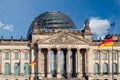 Reichstag building Deutscher Bundestag in Berlin, Germany