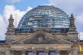 The Reichstag building in Berlin, Germany Royalty Free Stock Photo