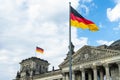 The Reichstag or Bundestag in Berlin Royalty Free Stock Photo