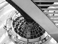 Reichstag cupola inside view