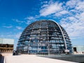 Reichstag cupola outside view